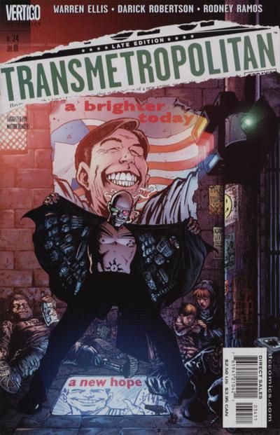 Transmetropolitan #34 Comic