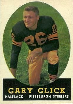 Gary Glick 1958 Topps #19 Sports Card