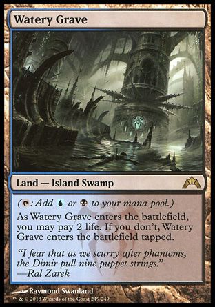 Watery Grave (Gatecrash) Trading Card