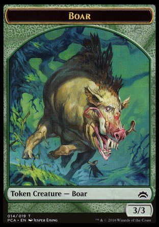 Boar (Planechase Anthology decks) Trading Card