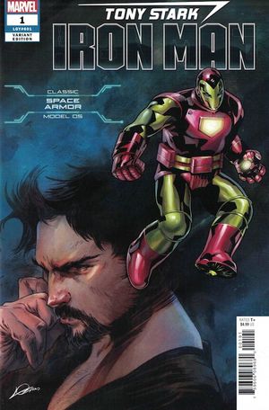 Tony Stark: Iron Man #1 (Space Armor Variant)