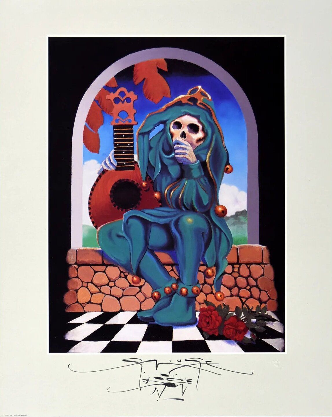 Grateful Dead "Jester" Mouse & Kelley Studios 1997 Concert Poster