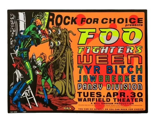 Foo Fighters & Ween Warfield Theater 1996