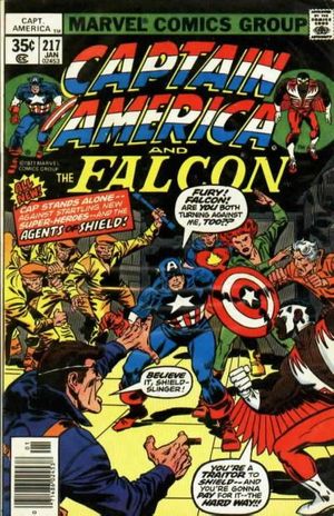 Captain America #217