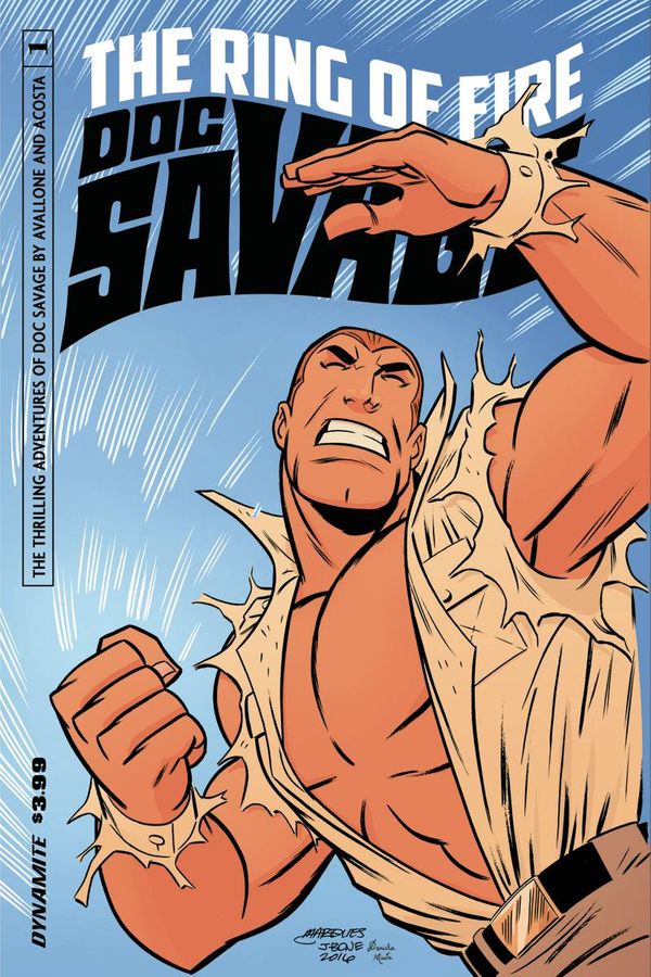 Doc Savage Ring Of Fire #1 (Cover B Marques)