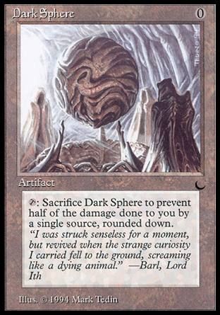 Dark Sphere (The Dark) Trading Card