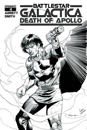 Bsg Death Of Apollo #4 (15 Copy Syaf B&amp;w Cover)