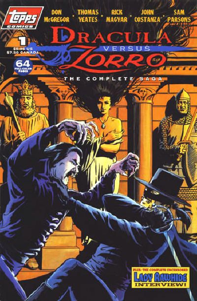 Dracula vs Zorro #1 Comic