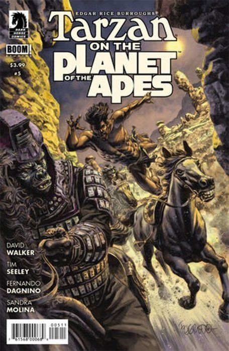 Tarzan on the Planet of the Apes #5 Comic