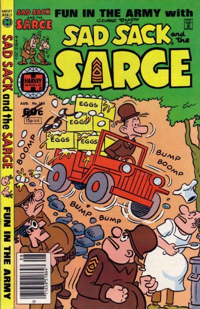 Sad Sack And The Sarge #155 Comic