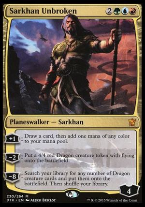 Sarkhan Unbroken (Dragons of Tarkir)