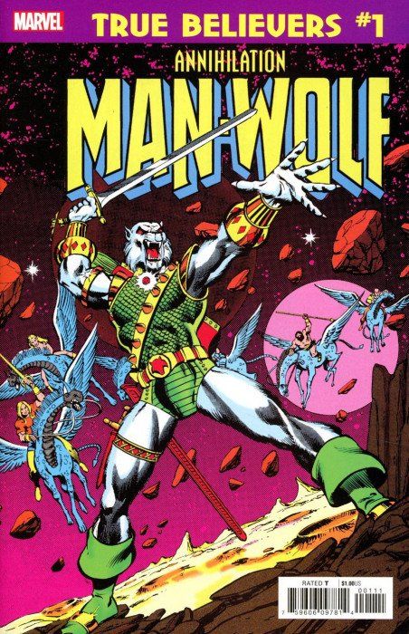 True Believers: Annihilation - Man-Wolf In Space #1 Comic