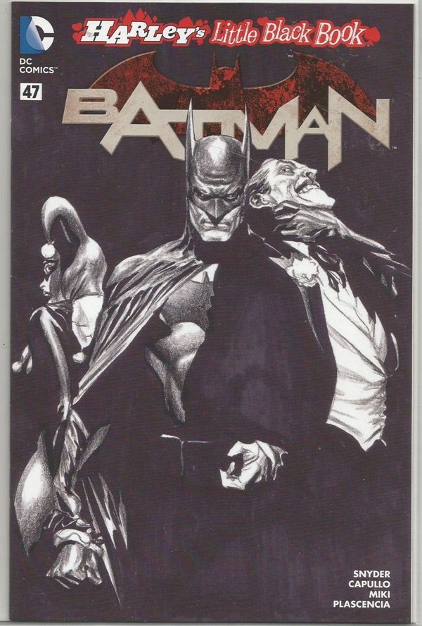 Batman #47 (Ross Black & White Cover)