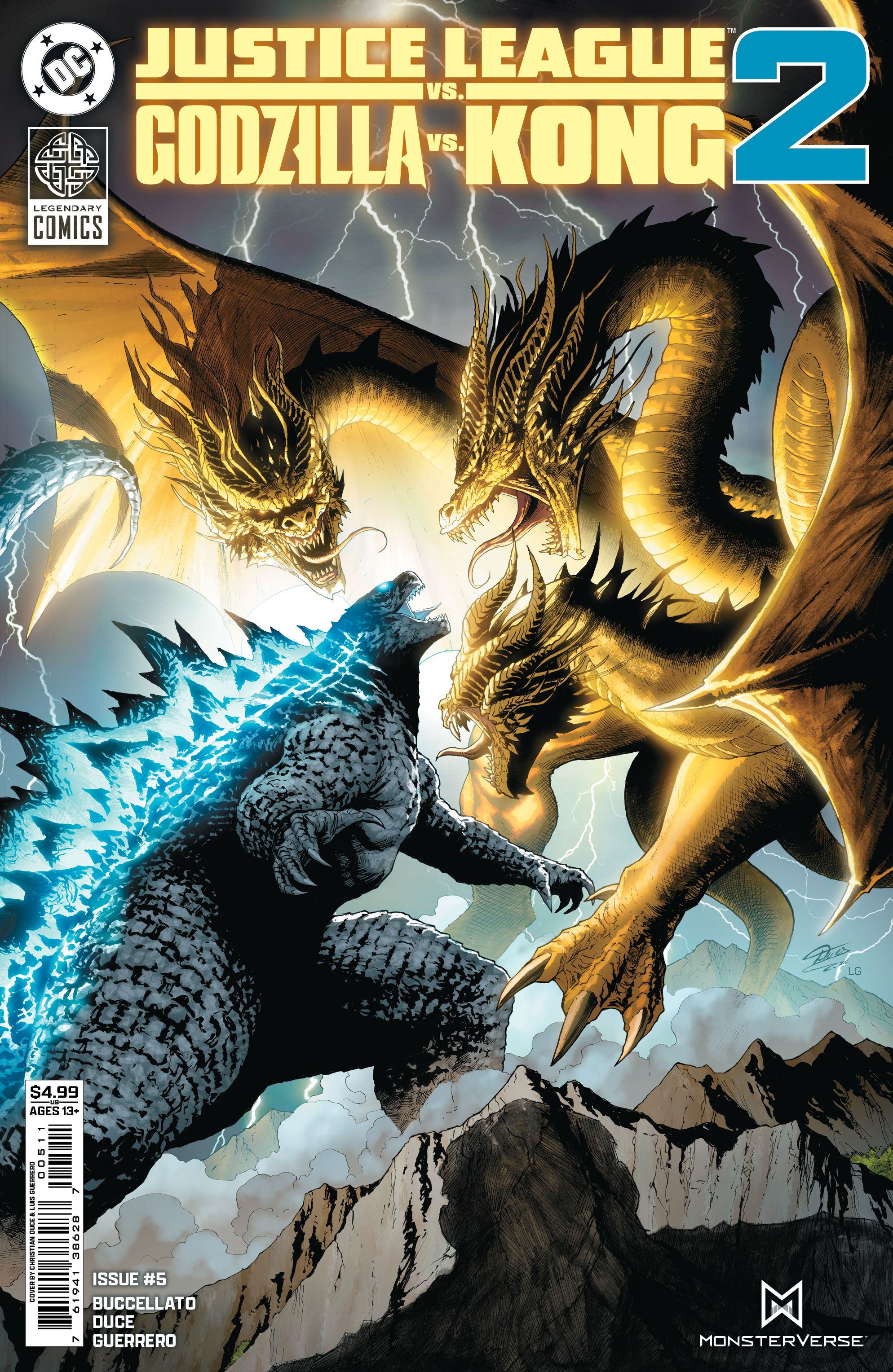 Justice League vs. Godzilla vs. Kong 2 #5 Comic