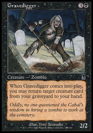 Gravedigger (Odyssey) Trading Card