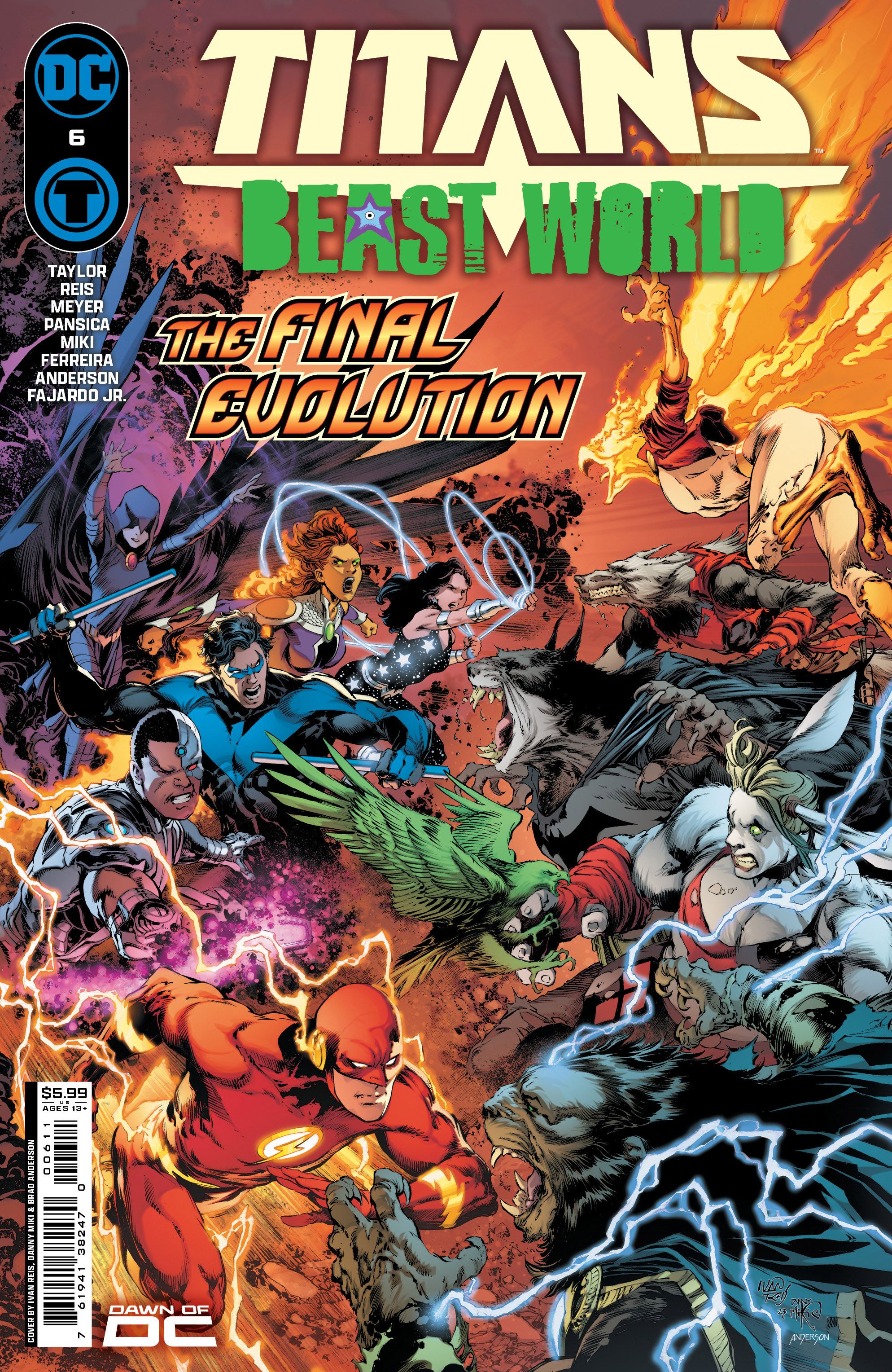 Titans: Beast World #6 Comic