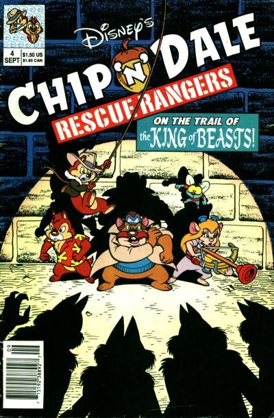 Chip 'N' Dale Rescue Rangers #4 Comic