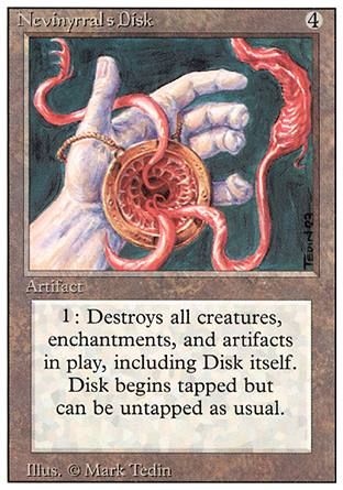 Nevinyrral's Disk (Revised Edition) Trading Card