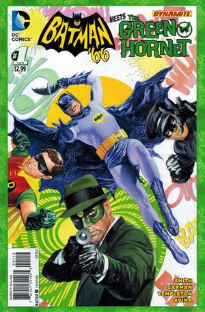 Batman '66 Meets the Green Hornet #1 (2nd Printing)