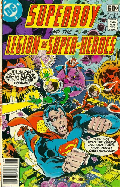 Superboy and the Legion of Super-Heroes #242 Comic