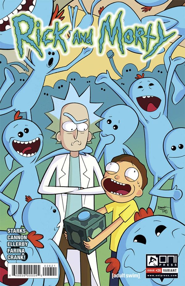 Rick and Morty #26 (Cover Variant Fridolfs)