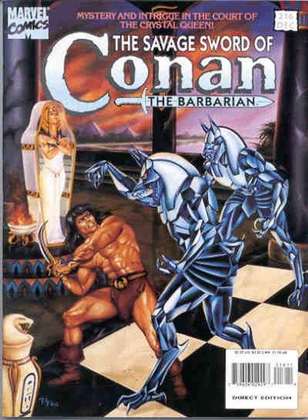 The Savage Sword of Conan #216