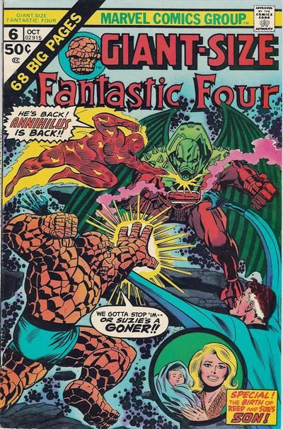 Giant-Size Fantastic Four #6 Comic