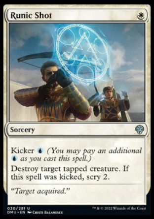 Runic Shot (Dominaria United) Trading Card