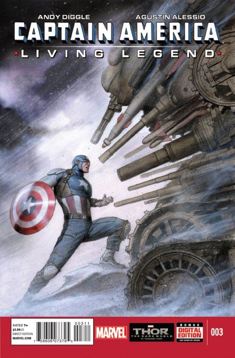 Captain America Living Legend #3 Comic