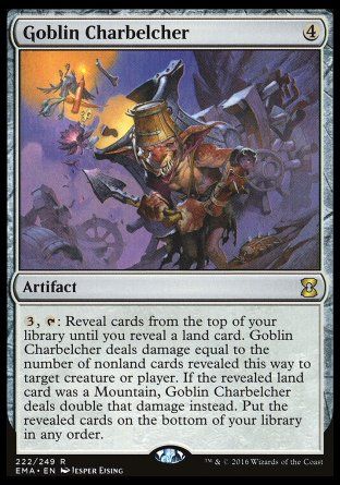 Goblin Charbelcher (Eternal Masters) Trading Card