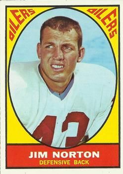 1967 Topps Football Card #65: Johnny Robinson