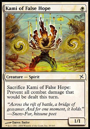 Kami of False Hope (Betrayers of Kamigawa) Trading Card