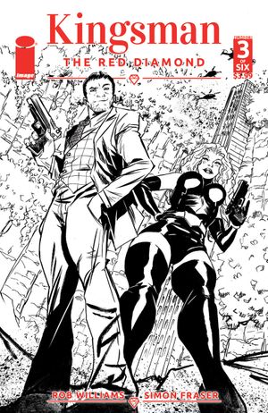 Kingsman: The Red Diamond #3 (Cover B B&w Greene)