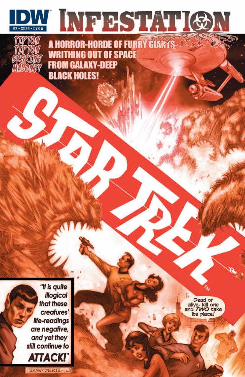 Infestation: Star Trek #2 Comic
