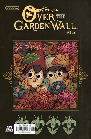 Over the Garden Wall store #1 SDCC 2016 Variant Cover Rare comic book