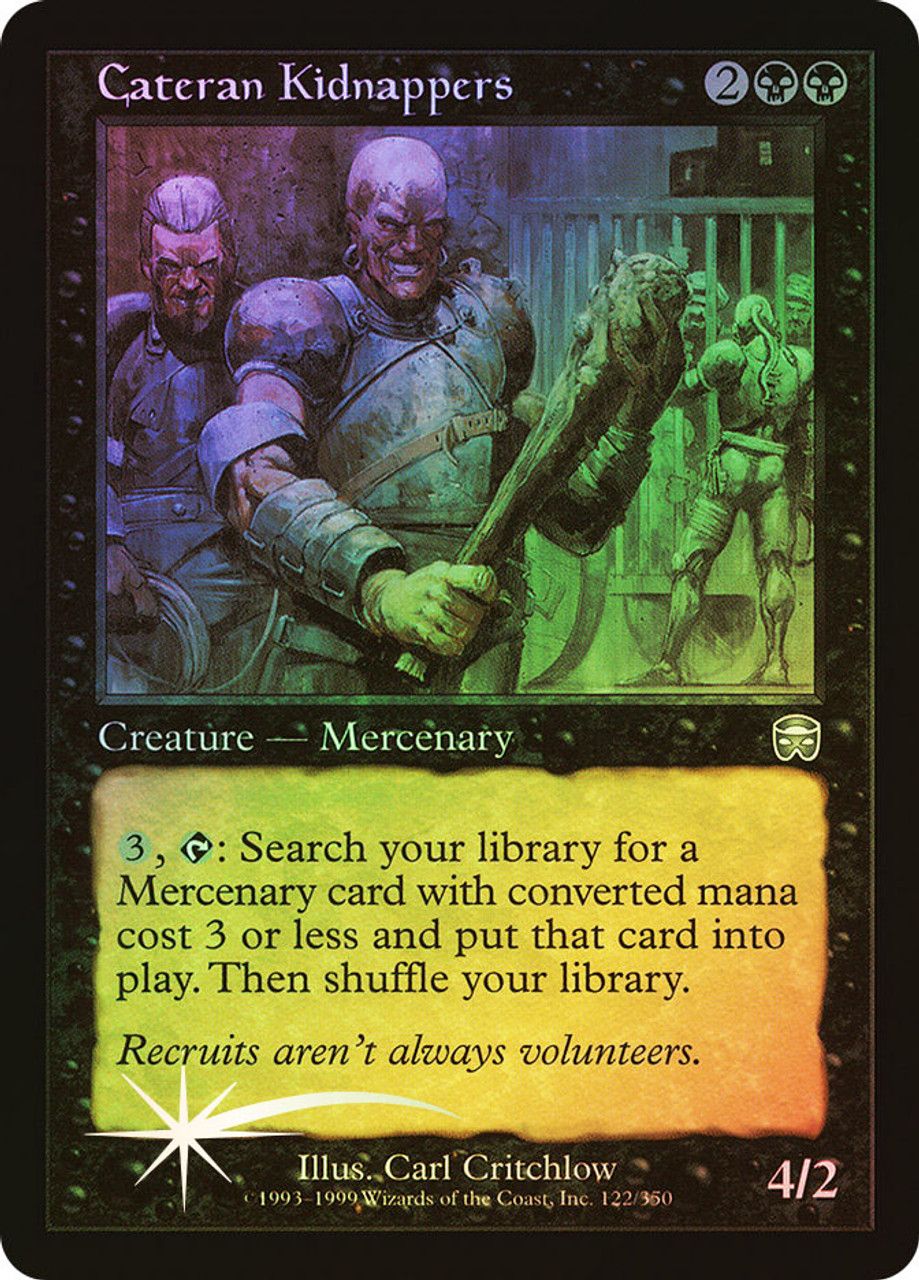 Cateran Kidnappers (Mercadian Masques - Foil) Trading Card