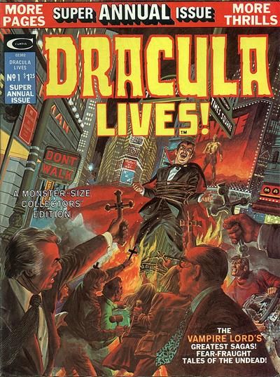 Dracula Lives Annual Comic