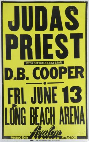 Judas Priest Long Beach Arena 1980