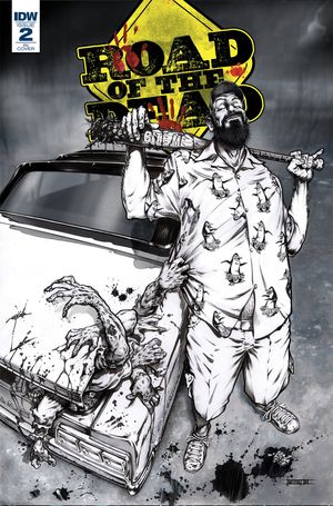Road Of The Dead Highway To Hell #2 (10 Copy Cover Santiperez)