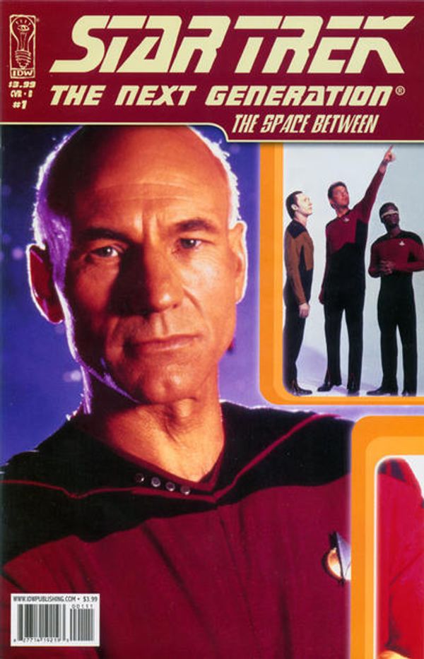 Star Trek: The Next Generation: The Space Between #1 (Photo Variant Cover)