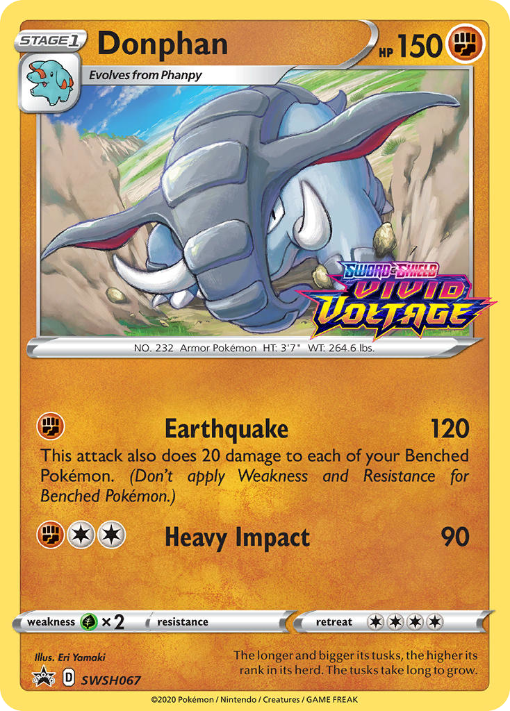 Donphan (SWSH067) - SWSH Black Star Promos Pokémon Card