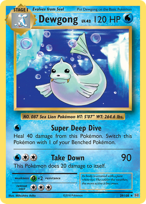 Dewgong (29/108) - Evolutions (Reverse Holo)