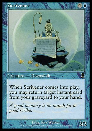 Scrivener (Odyssey) Trading Card