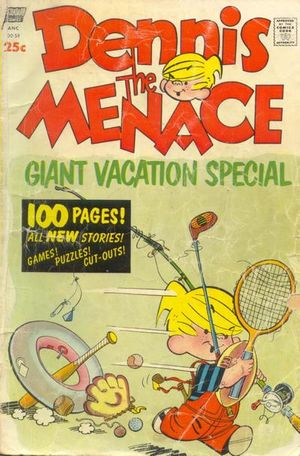 Dennis the Menace Giant Vacation Special Value - GoCollect