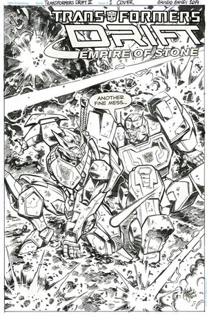 Transformers Drift Empire Of Stone #1 (10 Copy Incv)