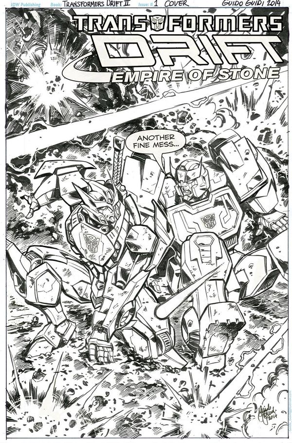 Transformers Drift Empire Of Stone #1 (10 Copy Incv)