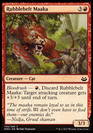 Rubblebelt Maaka (Modern Masters 2017) Trading Card