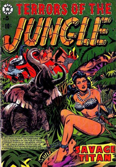 Terrors of the Jungle #5 Comic