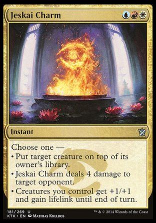 Jeskai Charm (Khans of Tarkir) Trading Card