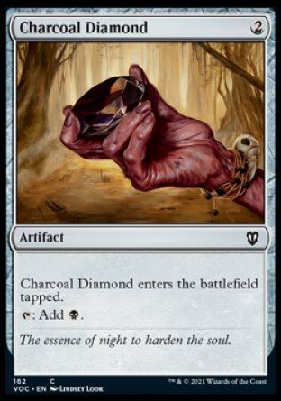 Charcoal Diamond (Innistrad Crimson Vow Commander Decks) Trading Card